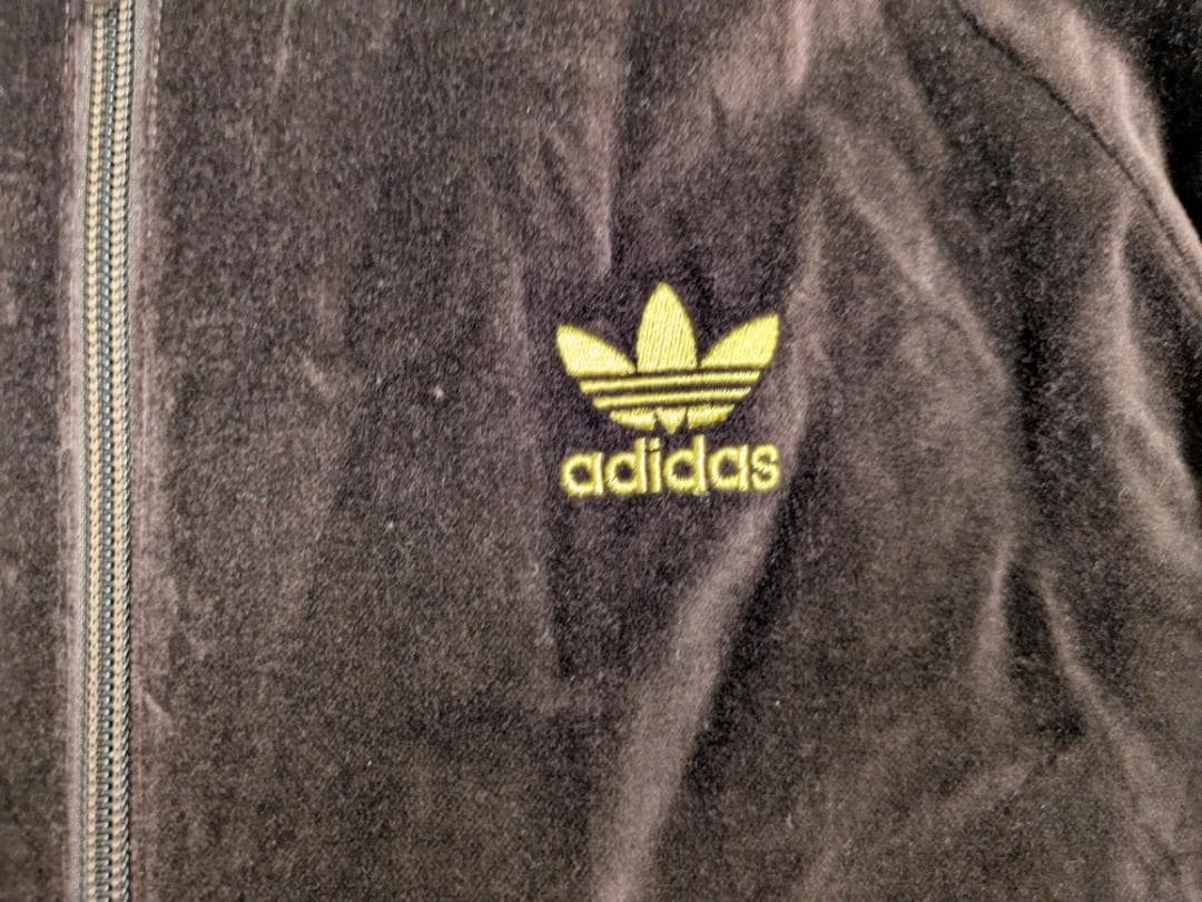 adidas BY別注 ベロア トラックジャケット＆パンツ セット販売 M