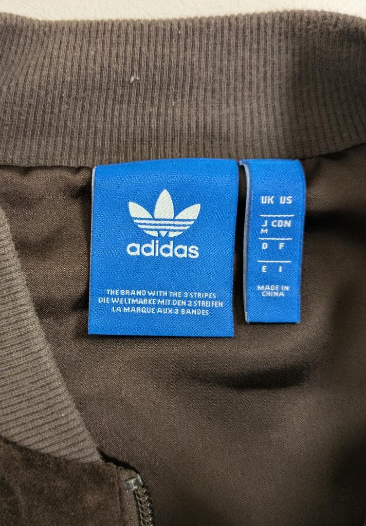 adidas BY別注 ベロア トラックジャケット＆パンツ セット販売 M