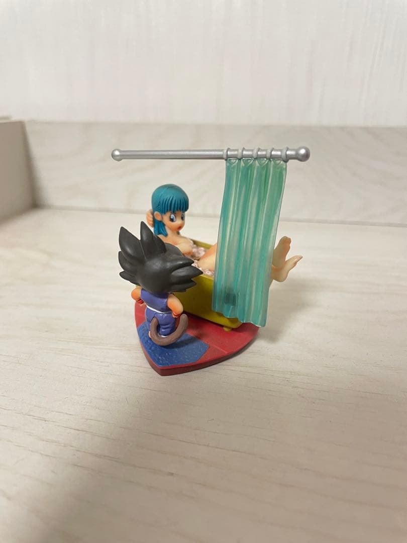 ドラカプ　クライシス編　ブルマ　孫悟空　お風呂　ドラゴンボールカプセル