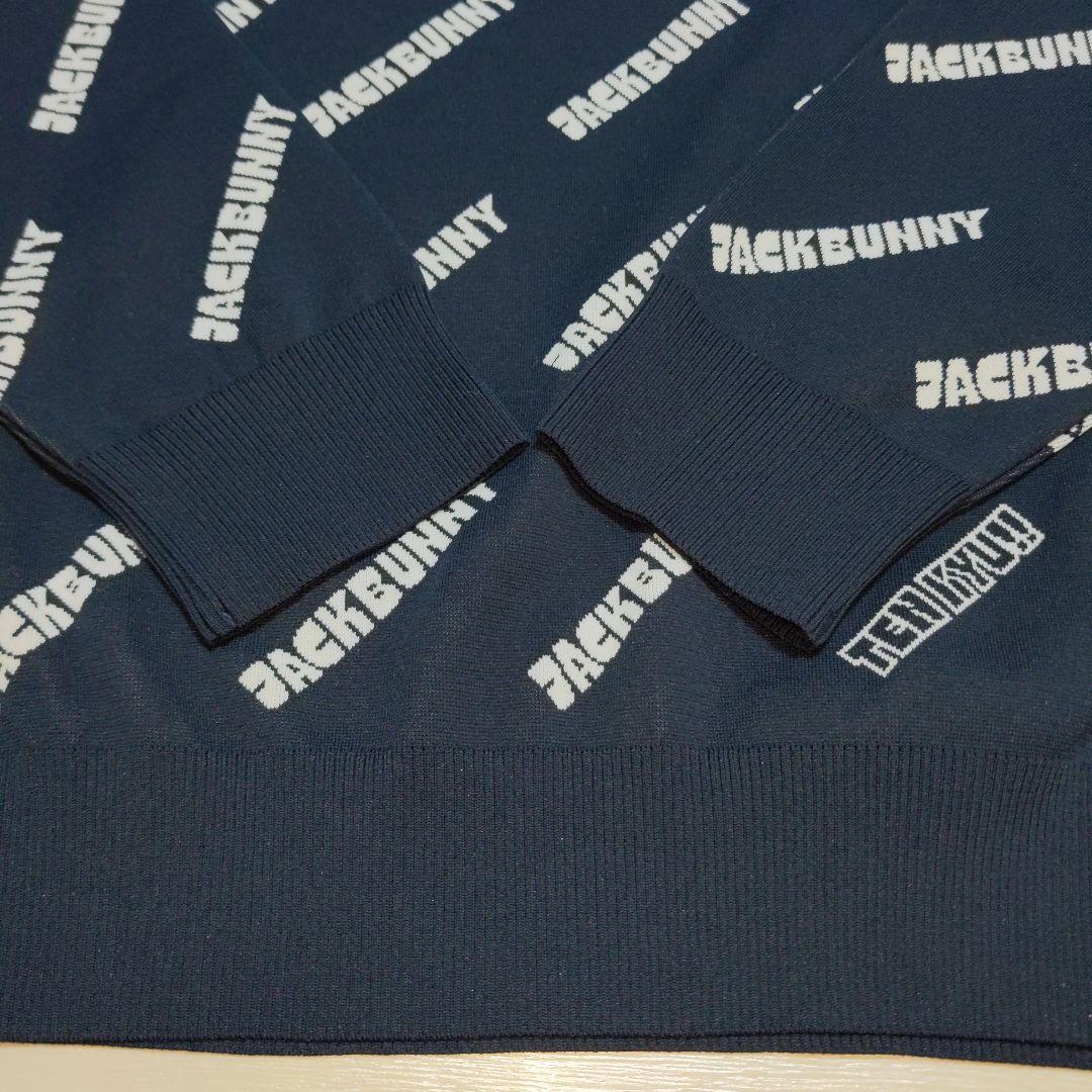 再再再値下げ新品 ジャックバニー ニット5 紺ネイビー定価17600円
