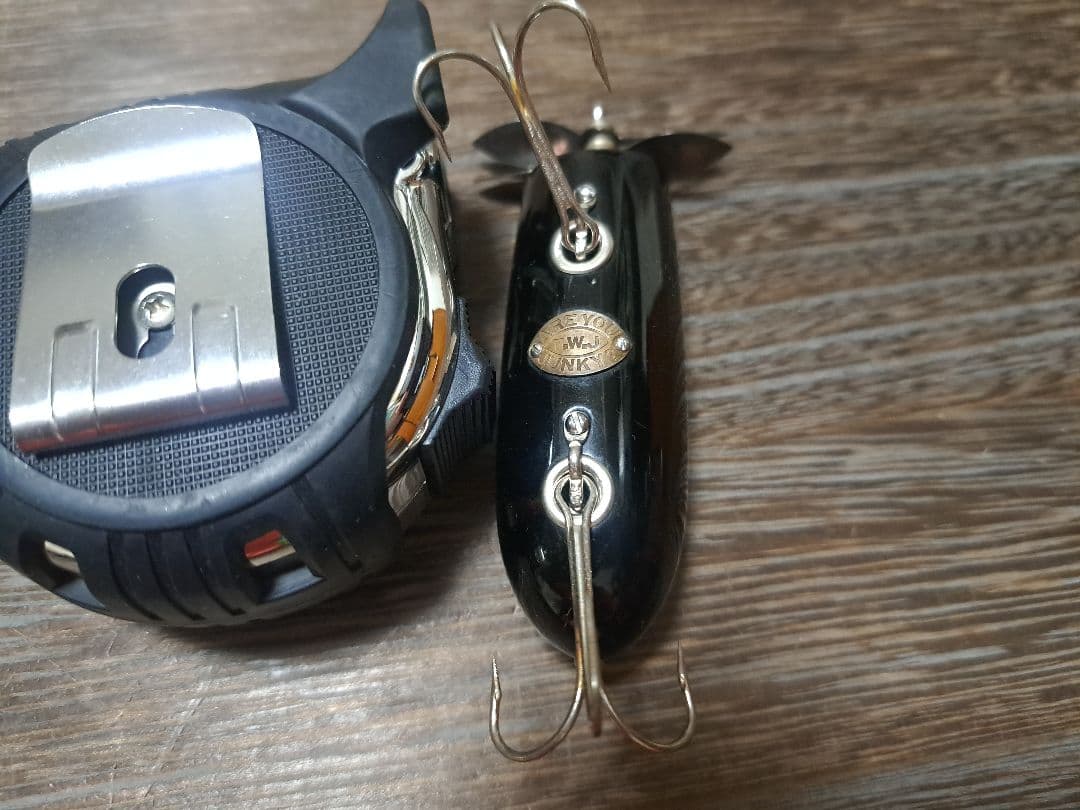 レア　漆塗り　トップウォータージャンキー　ミルヘッドターキー　KURO　黒