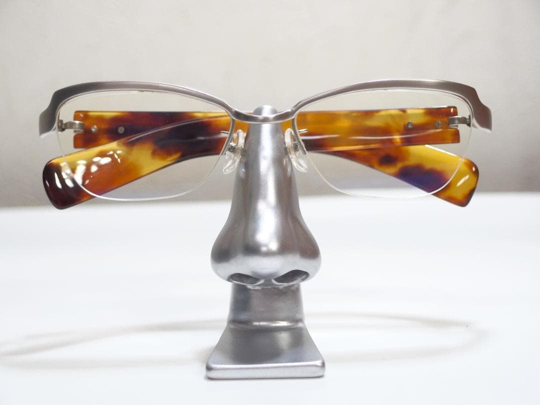 【値引交渉歓迎】【999.9★所さん愛用】フォーナインズ本鼈甲眼鏡2166】