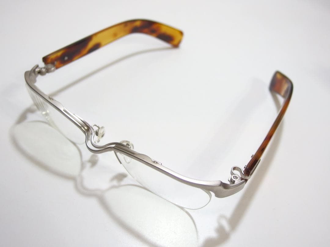 【値引交渉歓迎】【999.9★所さん愛用】フォーナインズ本鼈甲眼鏡2166】