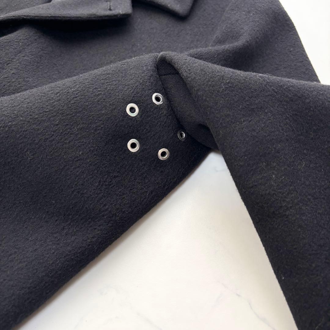 美品 マッキントッシュ ウェリントン ショートビーバー カシミヤ ブラック 40