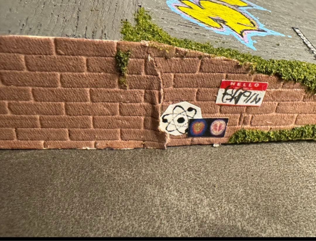 Brain drain369park 指スケ大型セクションフィンガーボードパーク