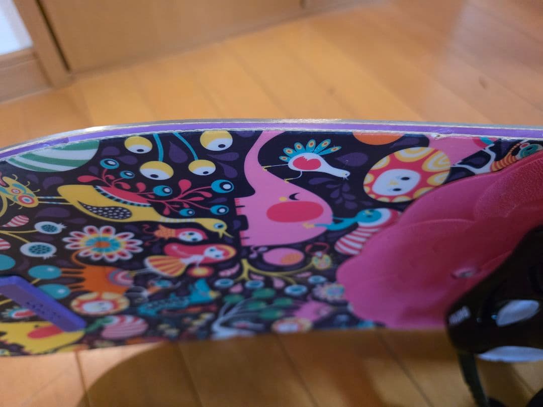 Burton スノーボードキッズ用　 115センチビンディング付