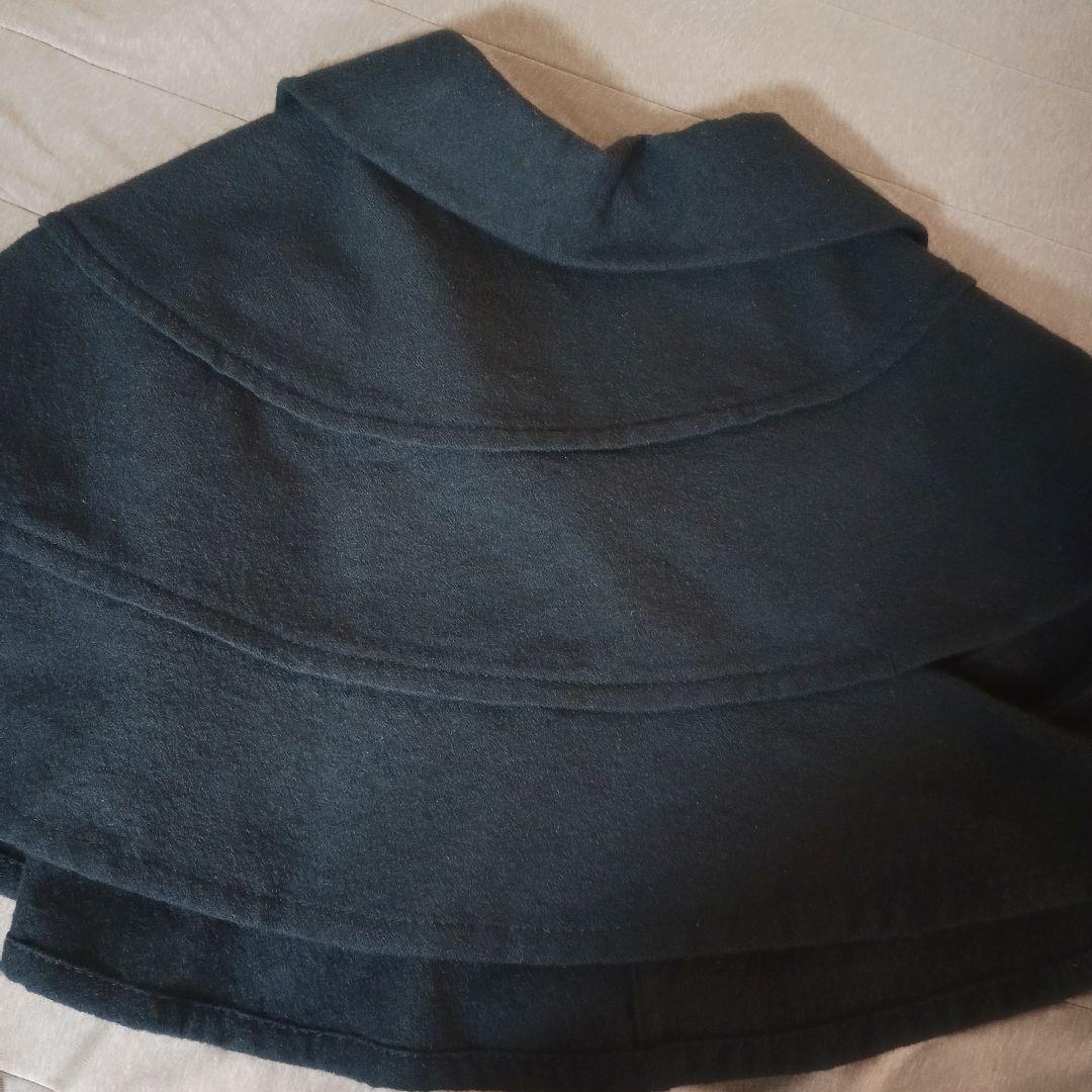 tricot COMME des GARCONS 黒ポンチョ Mサイズ