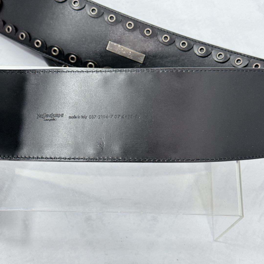 YVES SAINT LAURENT リヴゴーシュ ベルト アイレット ZYX8928557117