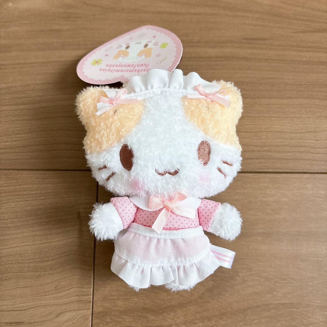 マシュマロみたいなふわふわにゃんこ サンリオ カラビナ付きマスコット