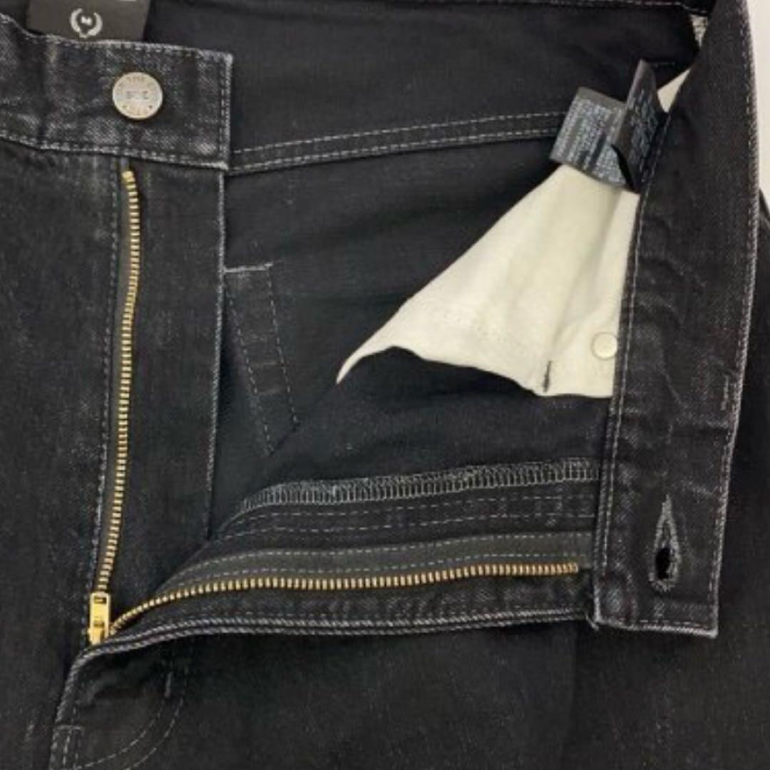 FTC / EMB ブラックデニムパンツ　25ss 人気　即完売　バギーパンツ