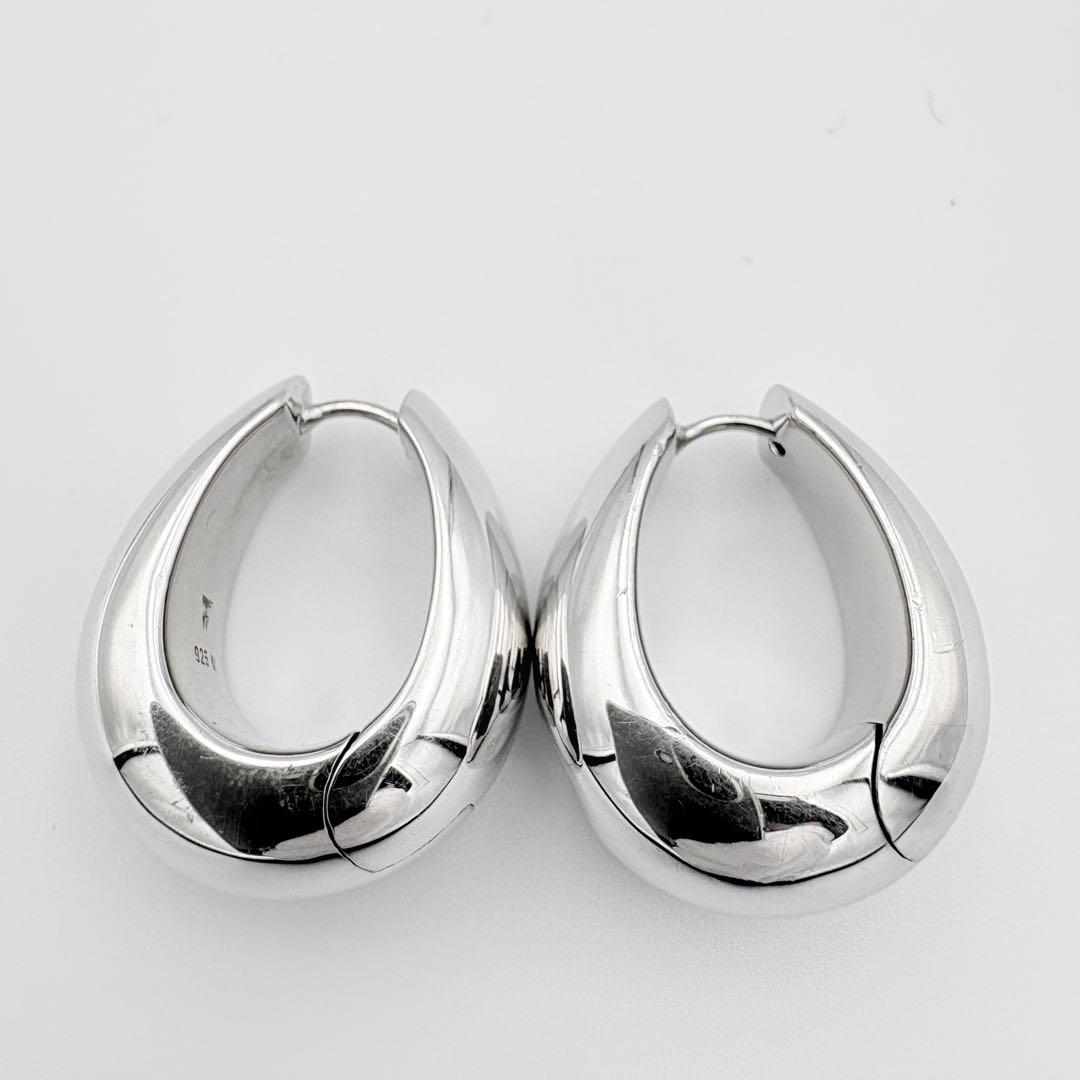 TOMWOOD Ice Hoop トムウッド アイスフープ ピアス シルバー