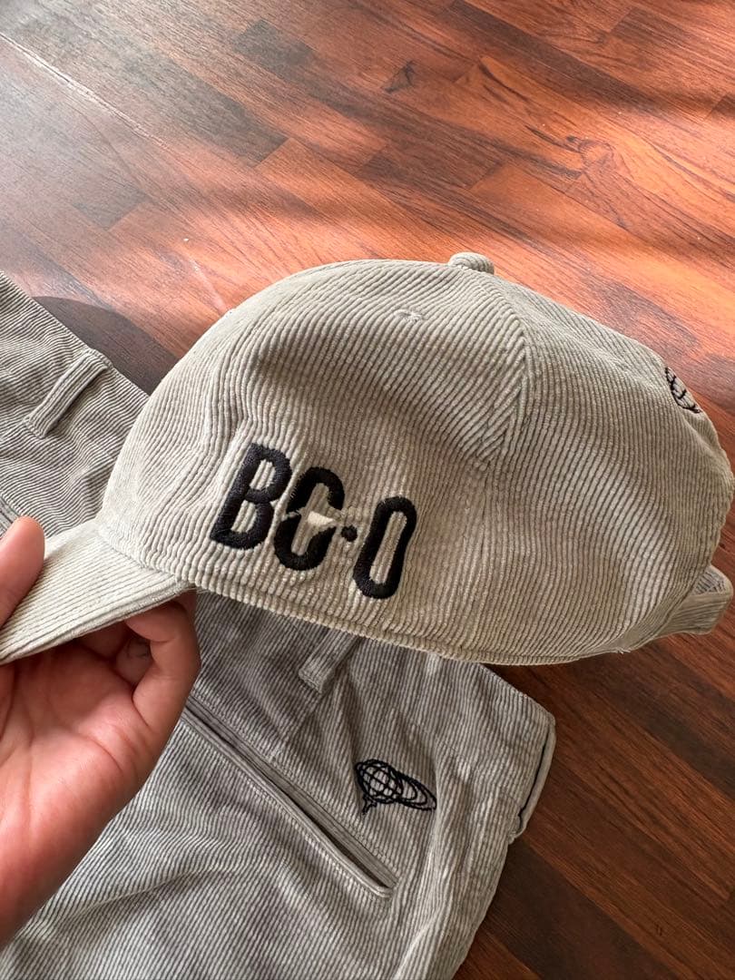 BEAMS GOLF コーデュロイパンツ&帽子セット