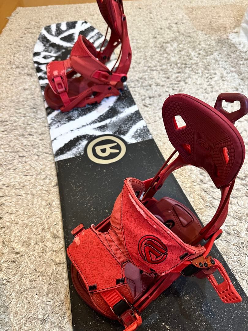 RIDE ライド スノーボード 板151cm FLOWビンディングセット