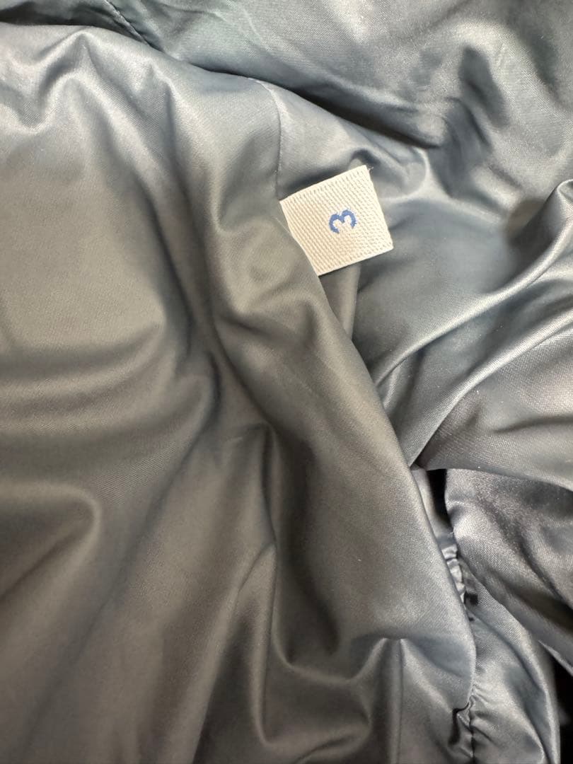 MONCLER BYRON ダウンジャケット 3 ホワイト フードなし 状態良好