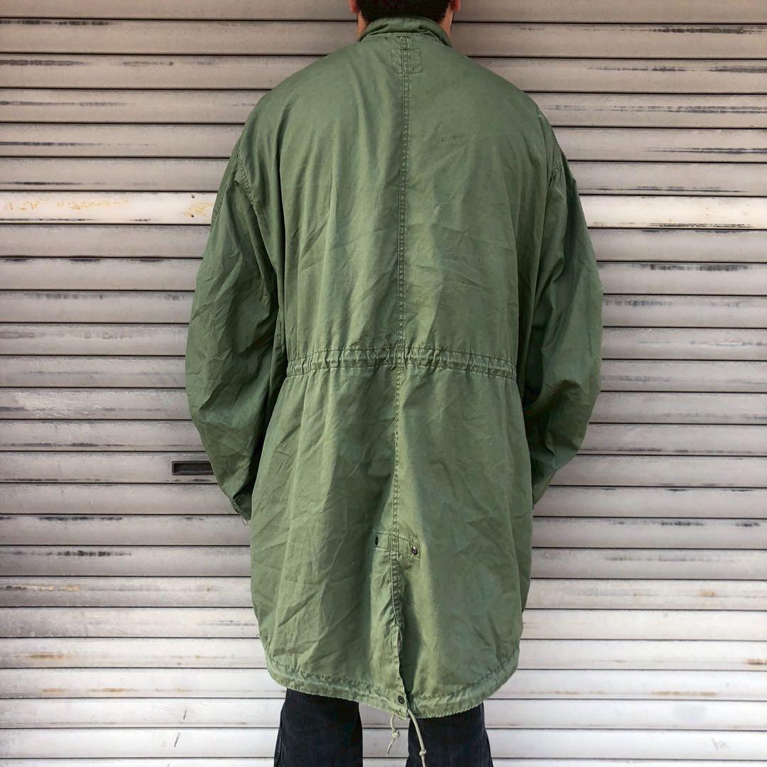 70s 米軍 実物 US ARMY M-65 フィッシュテール パーカー シエル