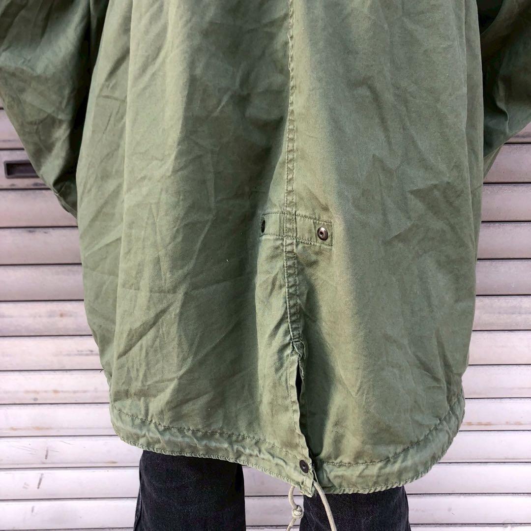 70s 米軍 実物 US ARMY M-65 フィッシュテール パーカー シエル