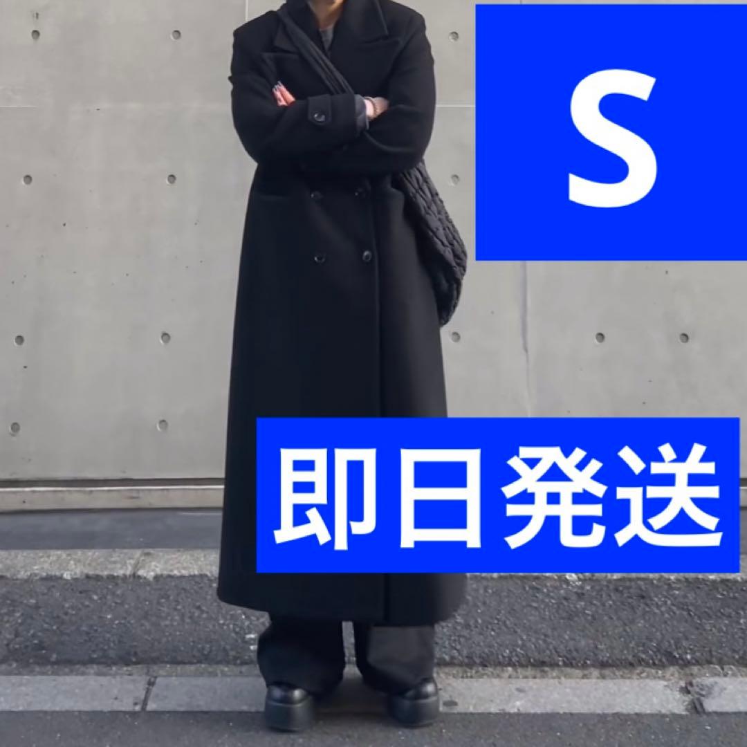 APOZI Collection ダブルスーパーロングコート ブラック - メルカリ