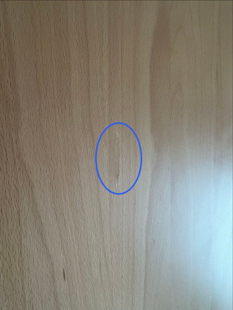 【kanamaru】MUJI 無印良品 ブナ材テーブル 150cm