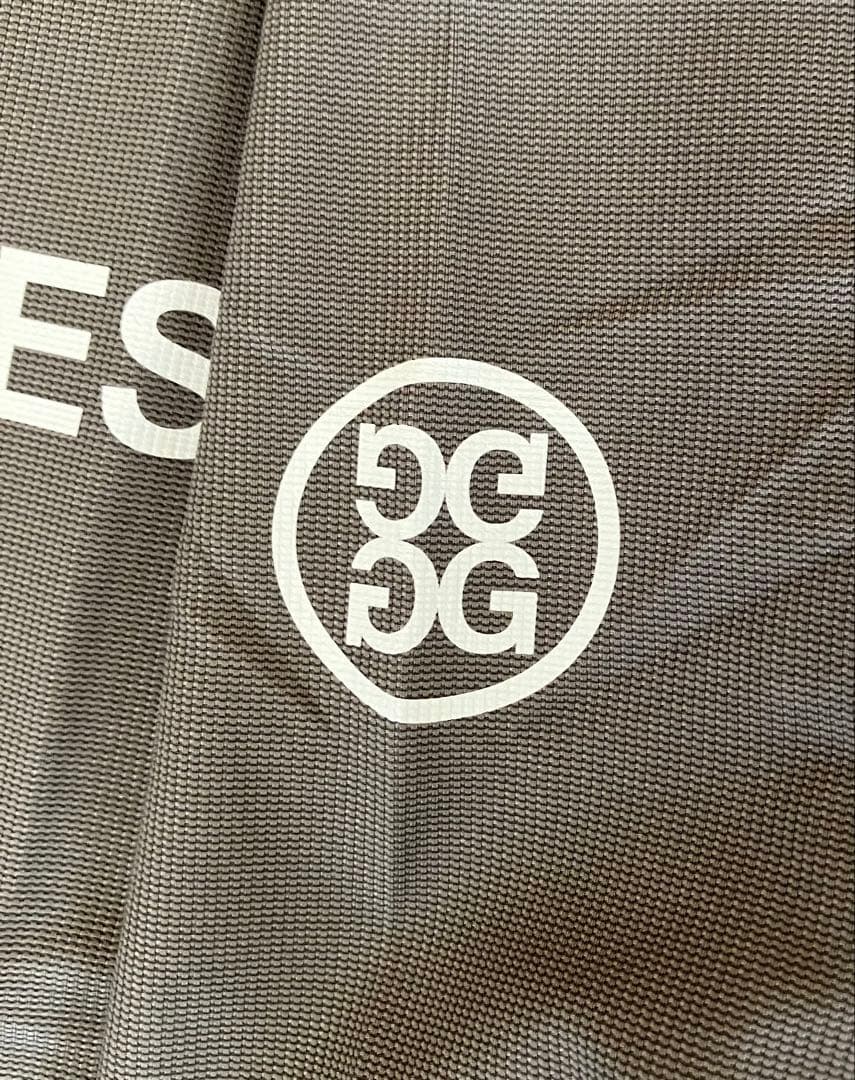 G/FORE ジーフォア MサイズモックネックロングスリーブT-シャツ グレー