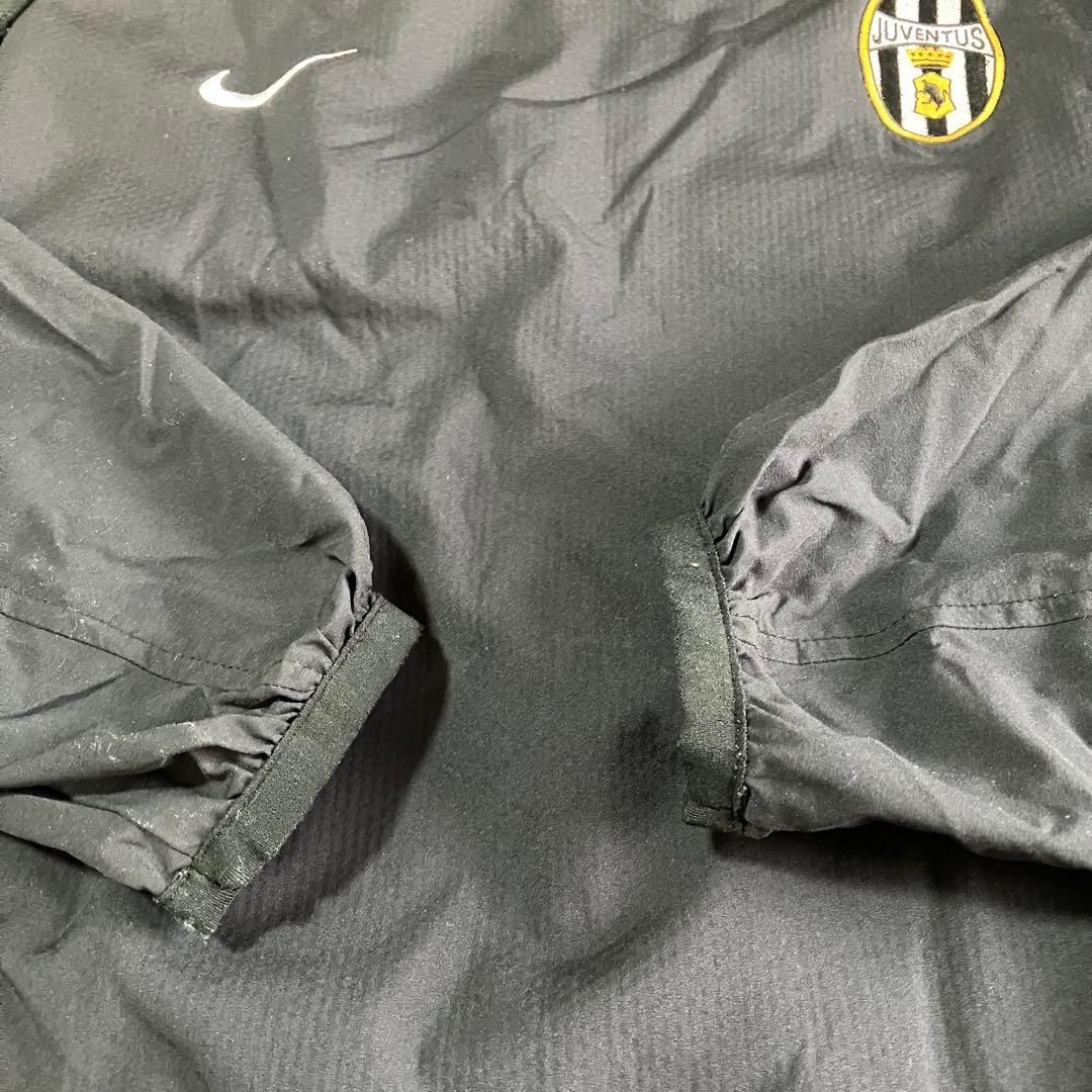 00s NIKE×JUVENTUS ナイロンプルオーバー ピステ L Y2K