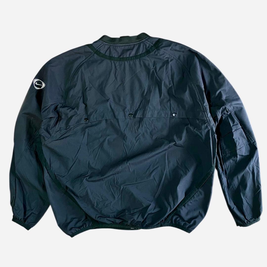 00s NIKE×JUVENTUS ナイロンプルオーバー ピステ L Y2K