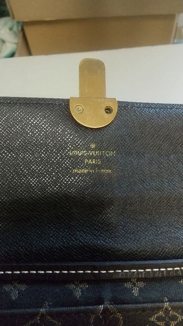 ルイヴィトン✨ モノグラム ミニラン イディール ポルトフォイユ サラ ブラウン