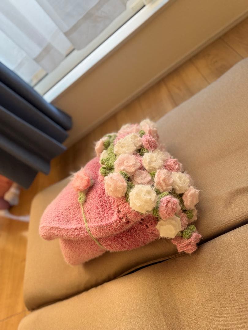 「ミーママさん専用」花束ブランケット150cm(12月6日までに)