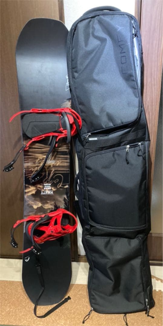 HEADスノーボード・ビンディング付きケースセット - スノーボード