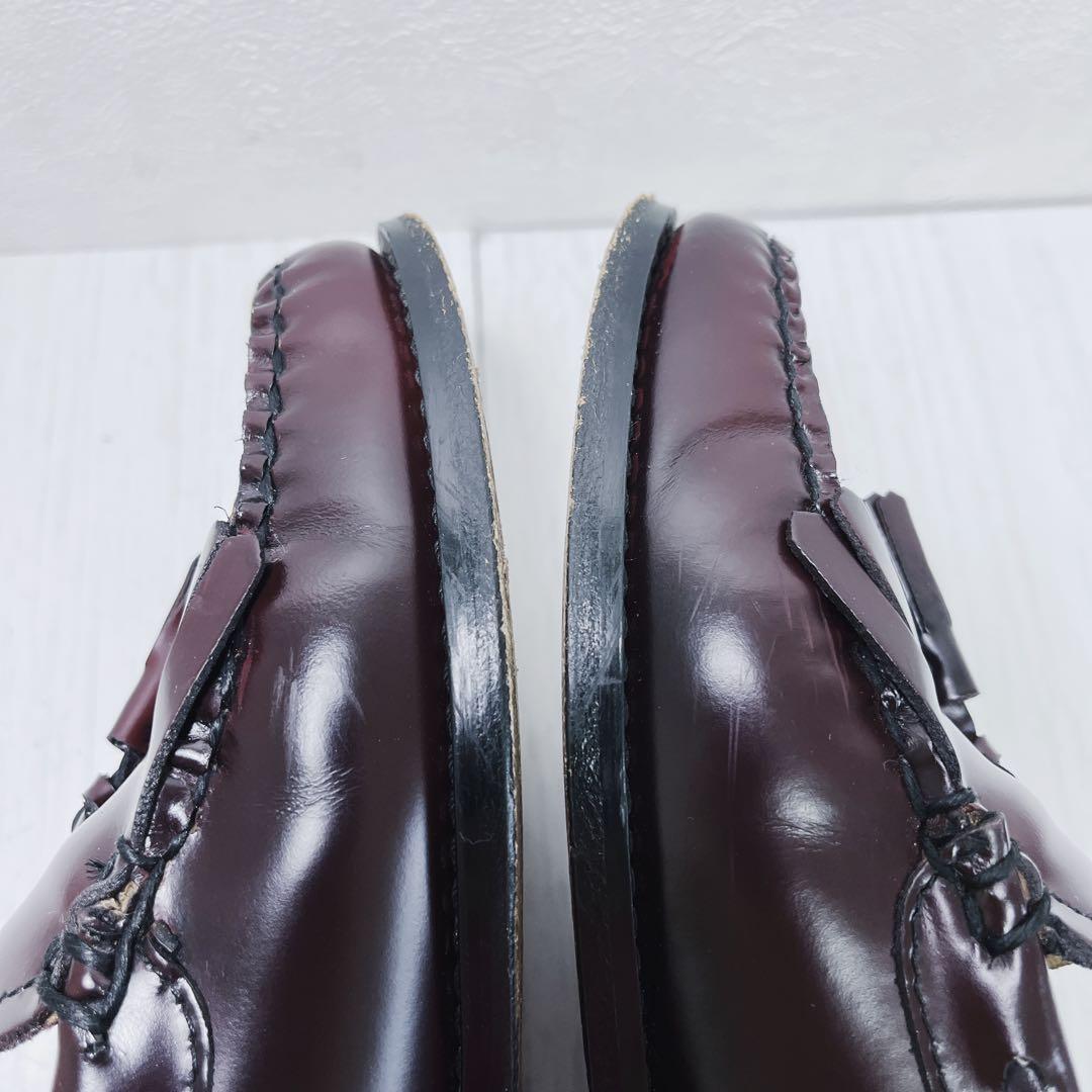 【美品】✨G.H.BASS 24㎝ タッセルローファー WINE 現行