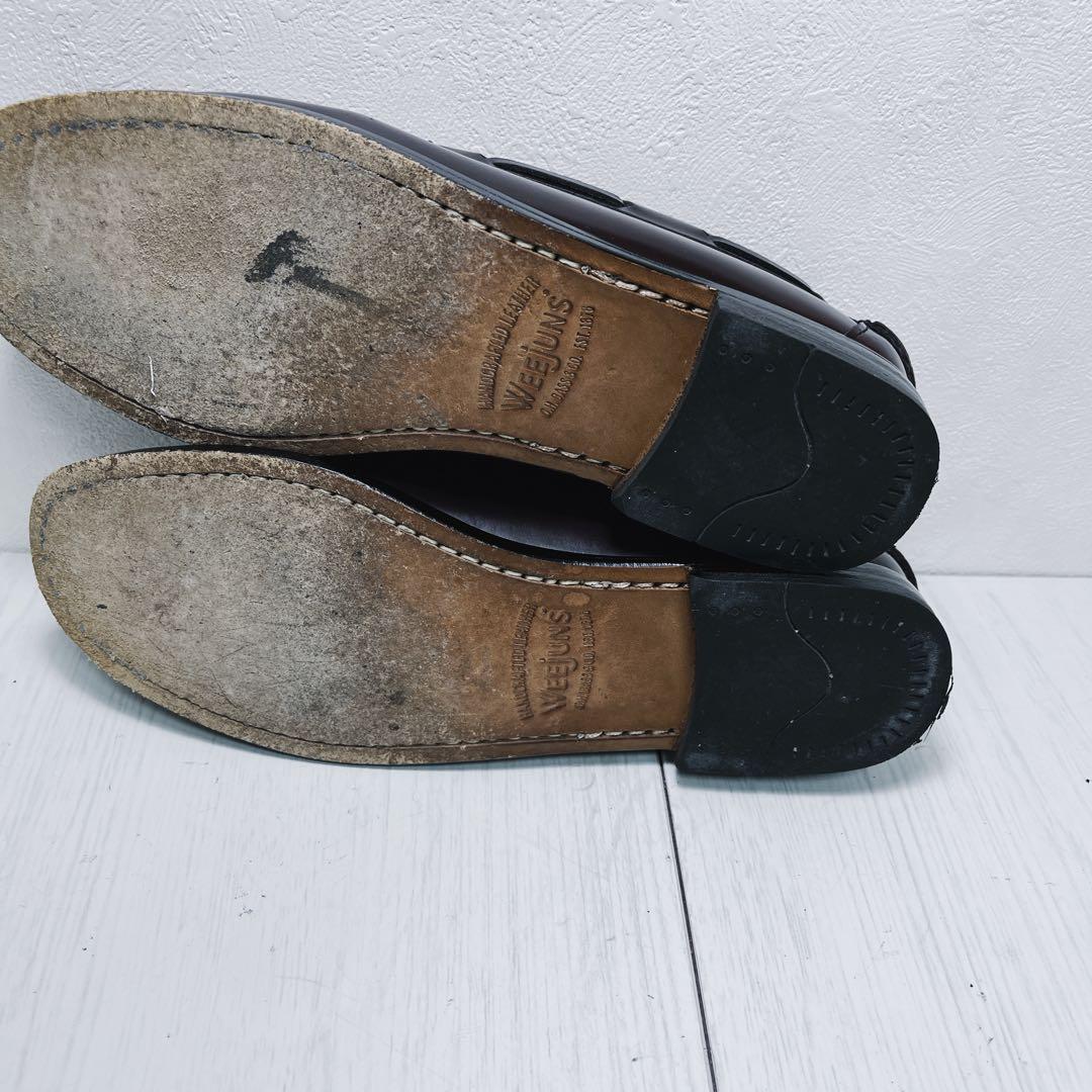 【美品】✨G.H.BASS 24㎝ タッセルローファー WINE 現行