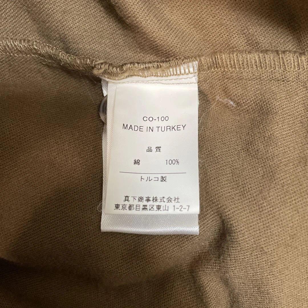 CORDINGS モールスキン　長袖　シャツ　15 1/2 ブラウン　トルコ製