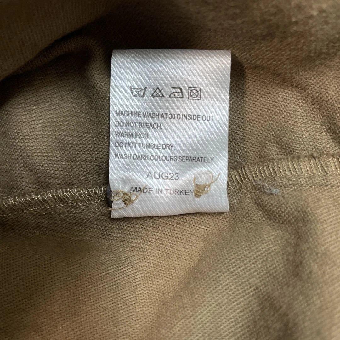 CORDINGS モールスキン　長袖　シャツ　15 1/2 ブラウン　トルコ製