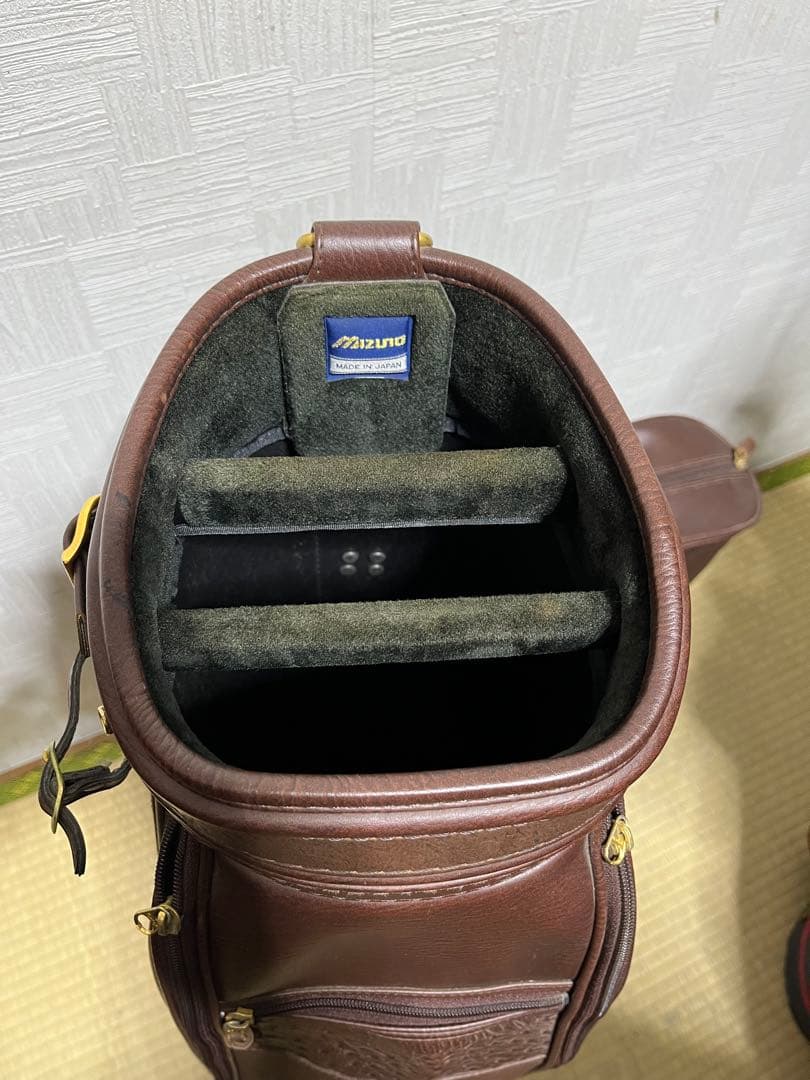 稀少品！ミズノ最高級 MIZUNO GRAND MONARCH キャディバッグ