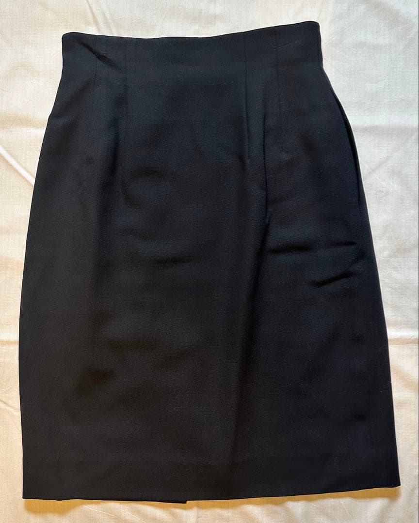 Dior スーツ セットアップ ジャケット スカート ネイビー/濃紺色