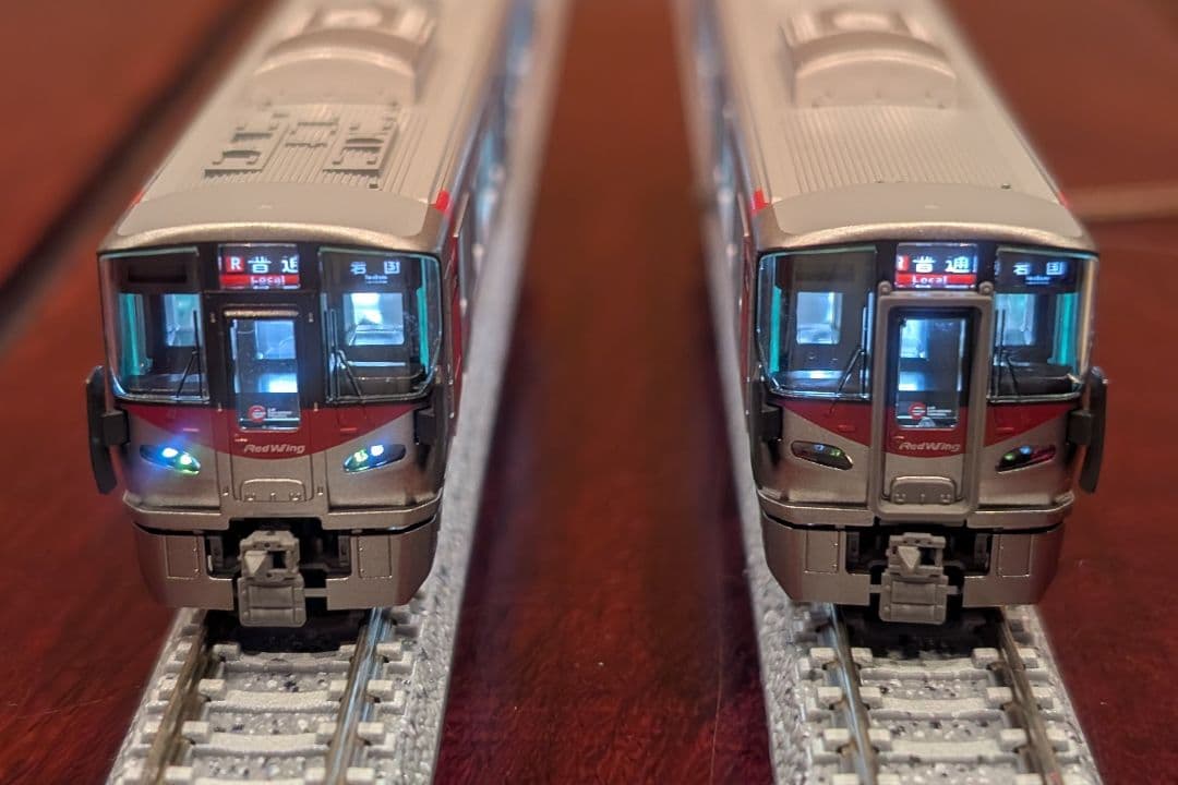 TOMIX 98201 227系近郊電車 基本セット 純正室内灯取り付け済