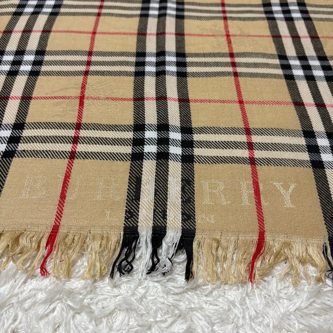 BURBERRY LONDON バーバリー大判　カシミヤ　シルク　ストール