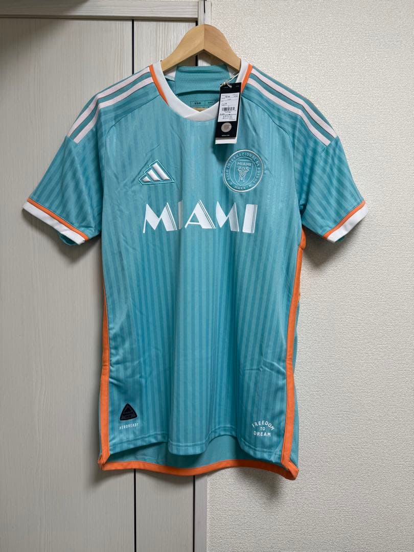 【正規品】INTER MIAMI THIRD 2024 オーセンティック adidas Inter Miami 2024 Authentic Third Shirt with Messi 10 - Art