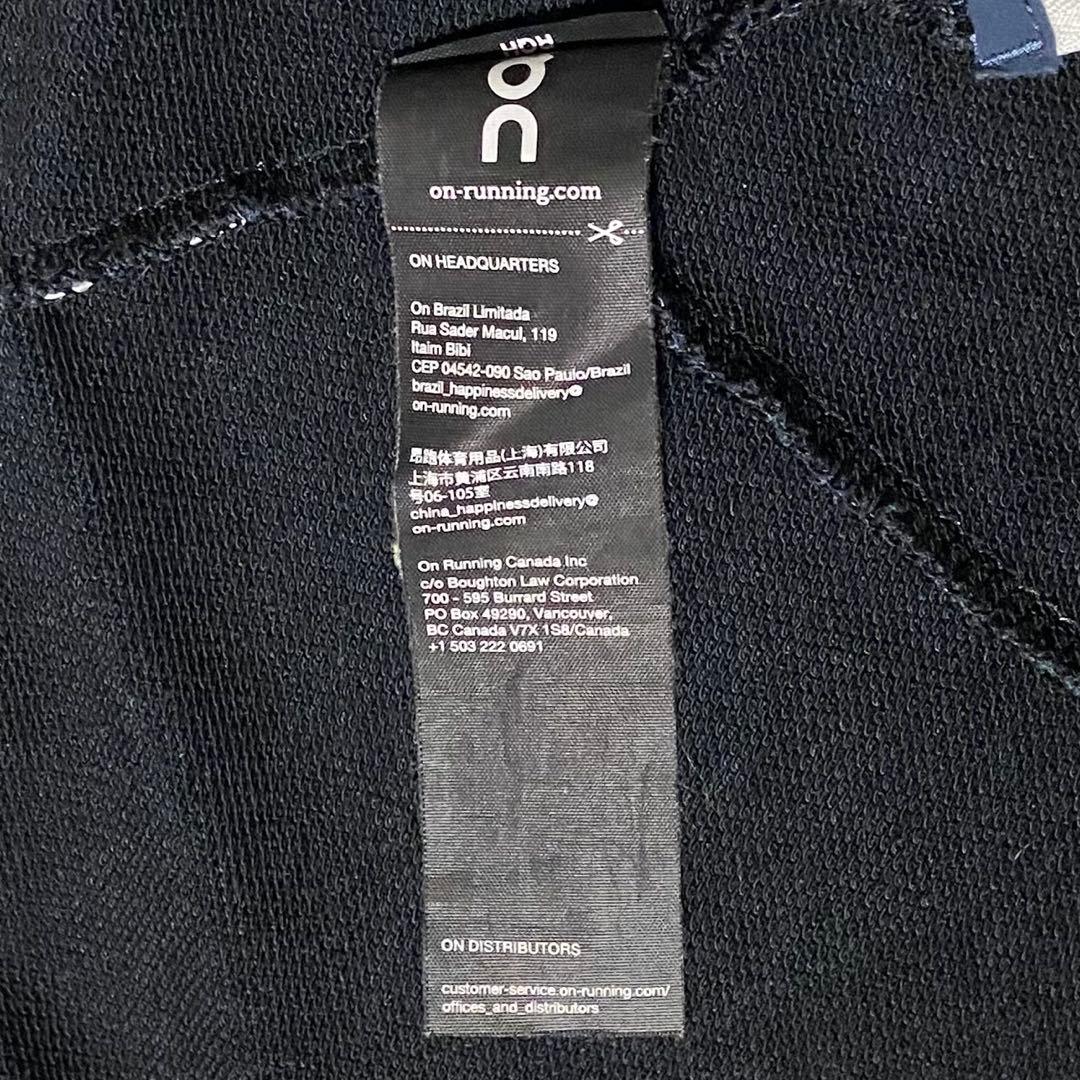 On オン HOODIE Running ランニング ハーフジップ フーディー