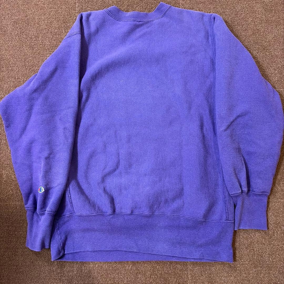 ま*２様 Championリバースウィーブ LSU カレッジ パープル 90s