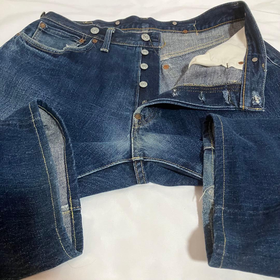 Shin【ドゥニーム/20’復刻/501XXデニム】サスペンダー/尾錠