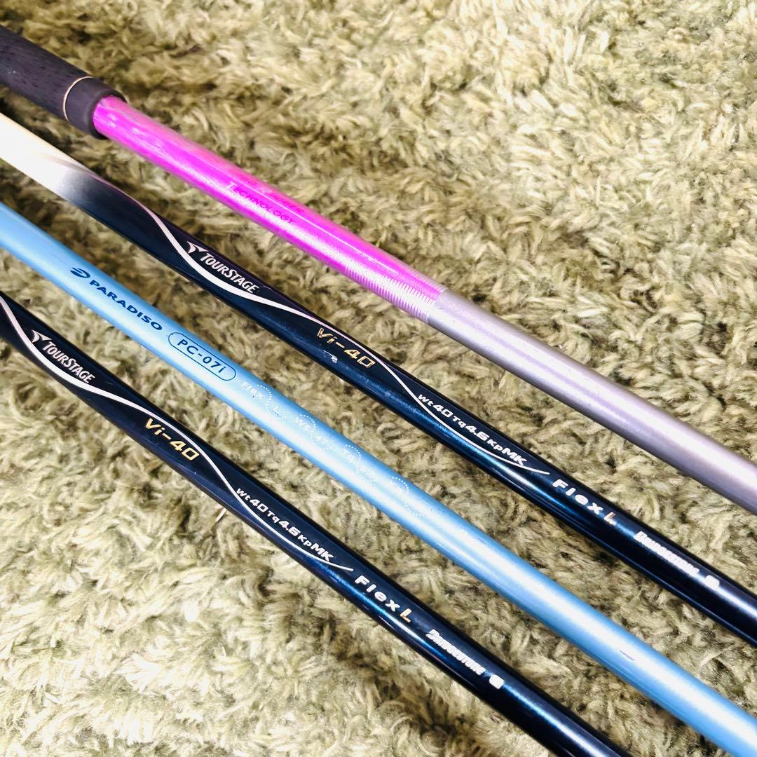 美品　Paradiso CL レディース ゴルフ クラブ 初心者セット 8本