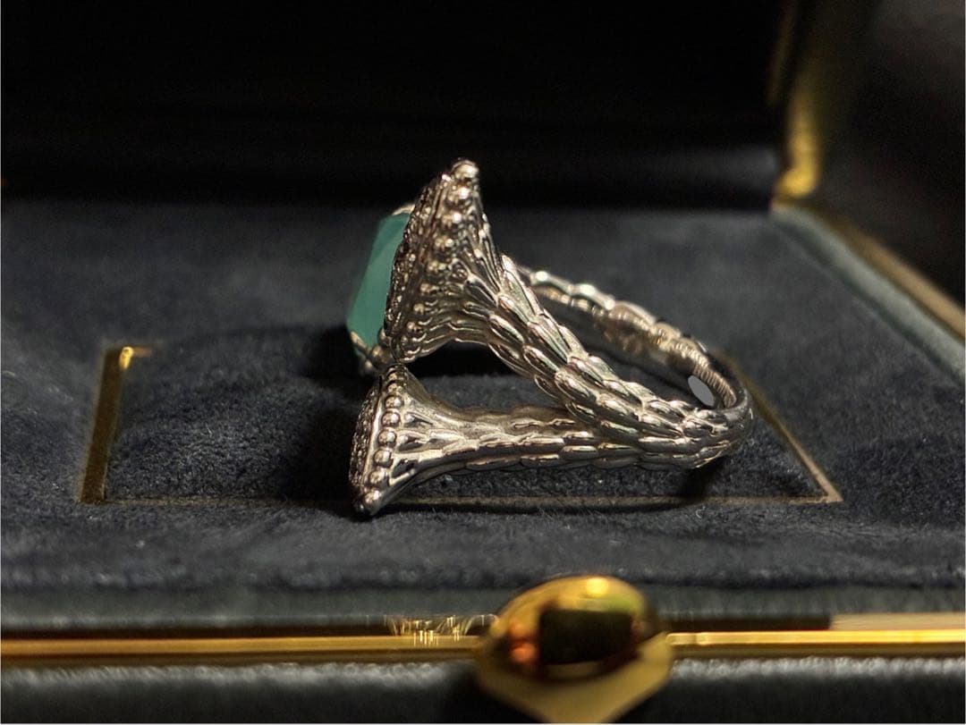 ブシュロン　セルパンボエム　アクアプレーズ　リング　#52