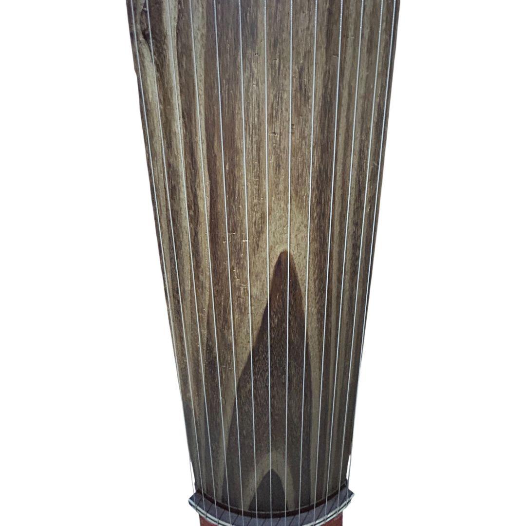 【高級箏セット】 上角作り くり甲 すだれ彫り 蒔絵 13弦 琴柱 猫足