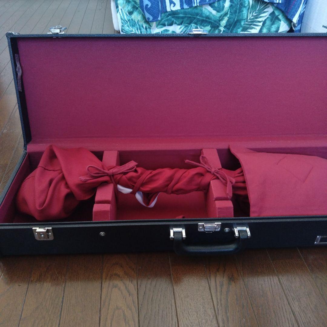 和胡弓　ハードケース　弓　付属品付き