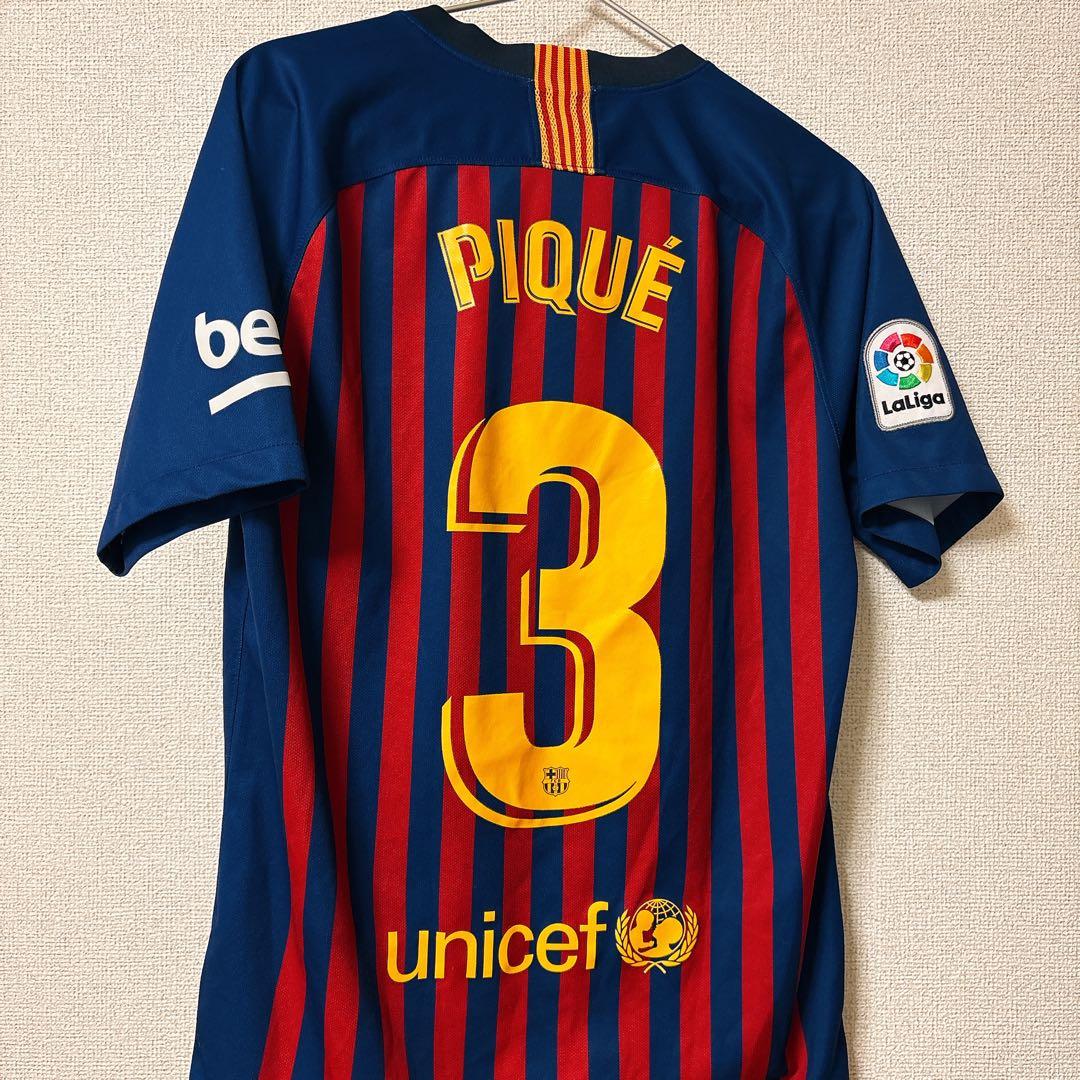 10-11 バルセロナ ホーム 3 ピケ 長袖 ユニフォーム NIKE FCバルセロナ