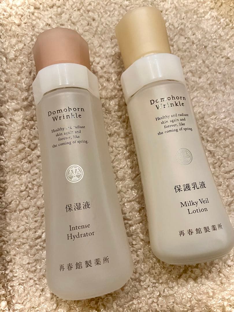 ドモホルンリンクル 保湿液 120mL & 保護乳液 100mL