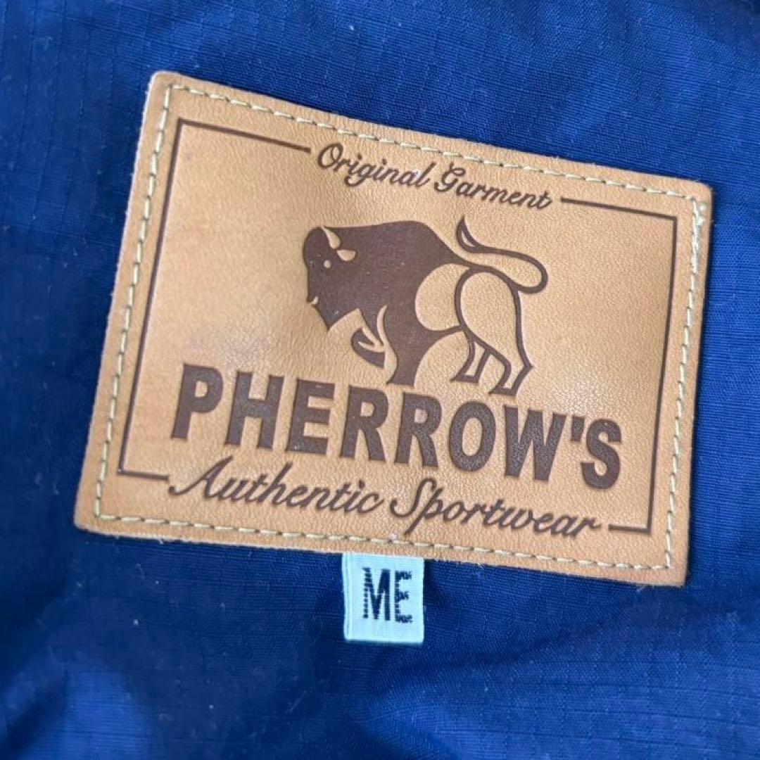 【美品】PHERROW'S/フェローズ コーデュロイ ダウンジャケット M