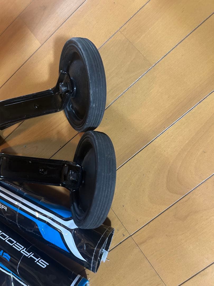 HARO BMX バイク ブラック・ブルー 14イン補助輪 渋谷区引き取り限定