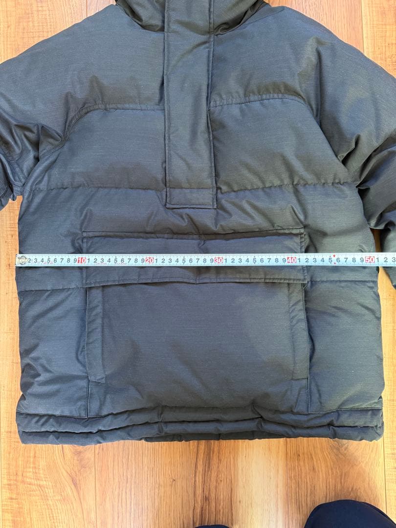  peak アノラックダウン 焚き　ブラック　S