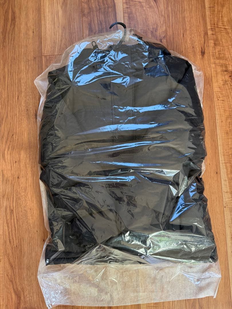  peak アノラックダウン 焚き　ブラック　S